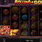 rolling in gold slot game